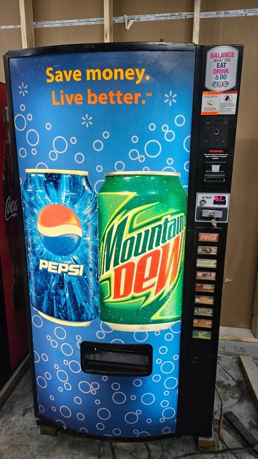 dixie narco soda machine