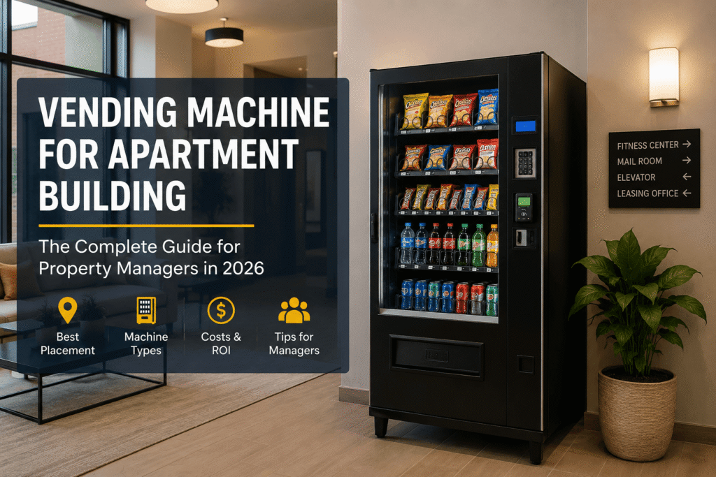 vending machine for apartment building