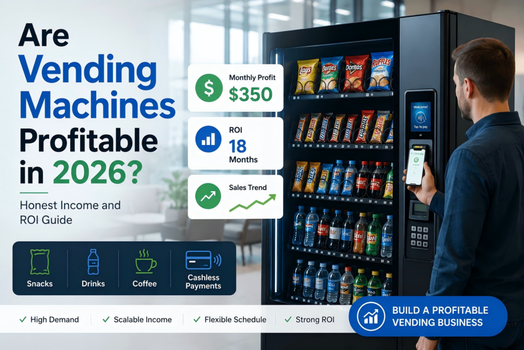 are vending machines profitable