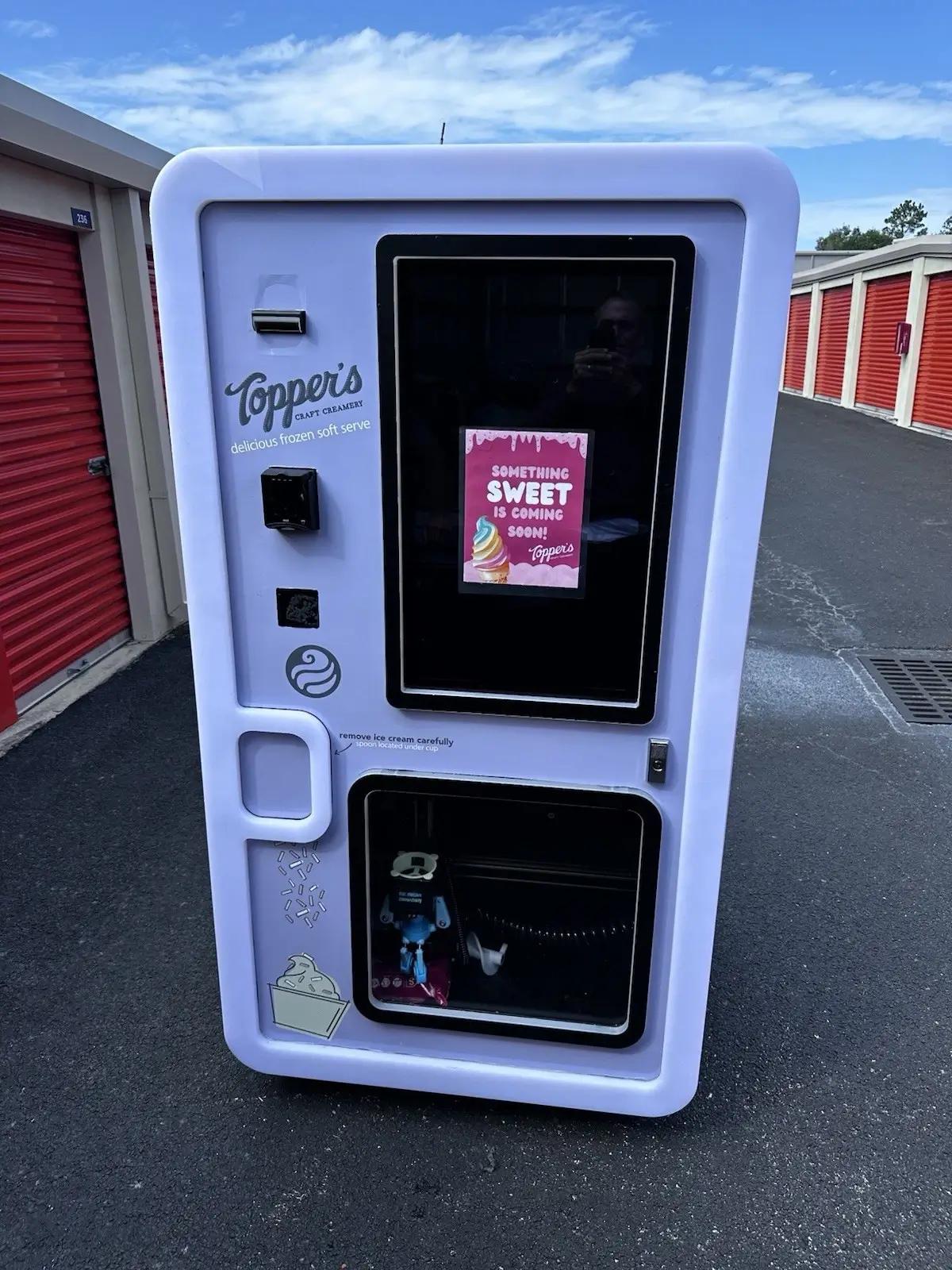 ice cream vending machine for sale